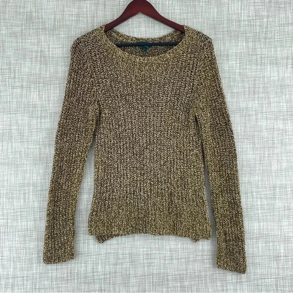 Lauren Ralph Lauren Sweater Chunky Knit Womens Size M 2143 - Picture 1 of 7